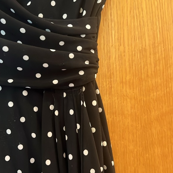 Polka dot black and white Lauren Ralph Lauren Dress - Picture 3 of 6